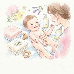 赤ちゃんにも安全